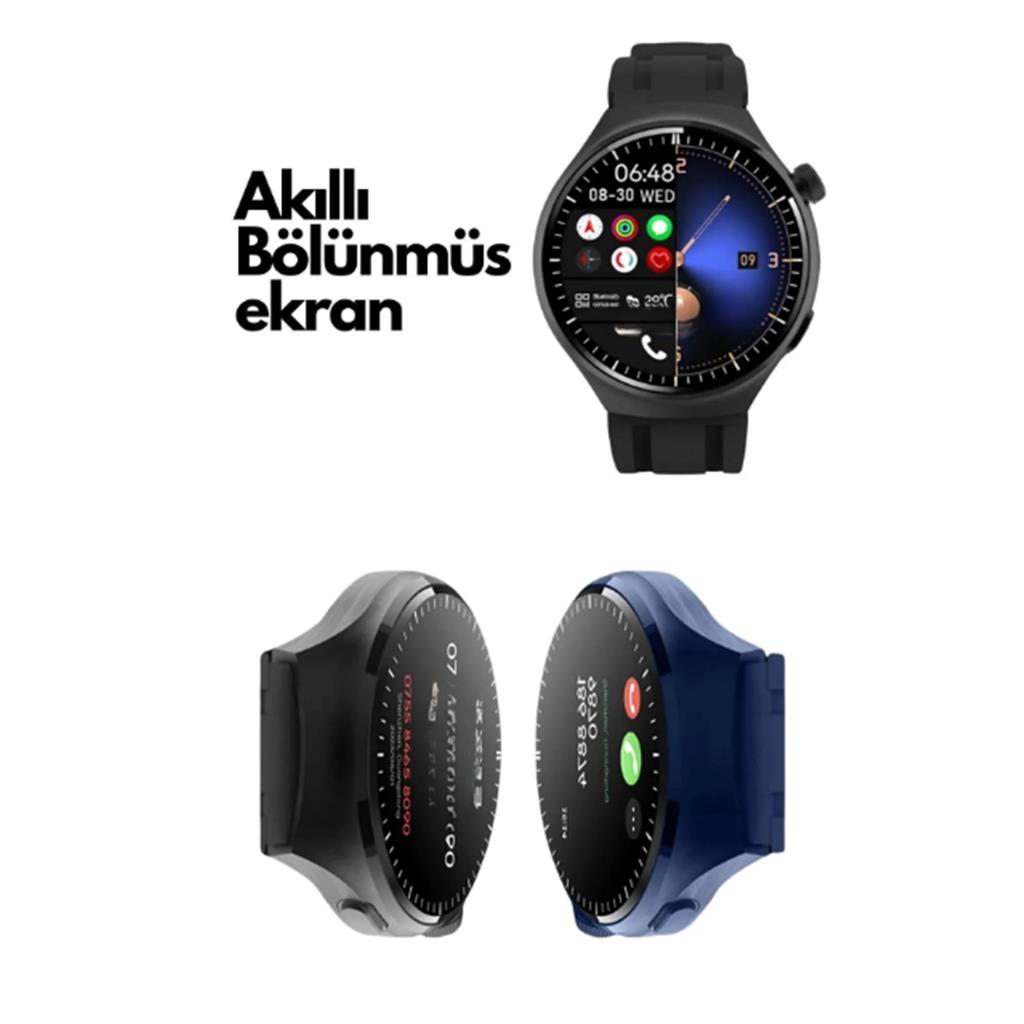 Akıllı Saat Watch Gs 4 Pro Iphone Ve Android Tüm Telefonlara Uyumlu Yapay Zeka Destekli