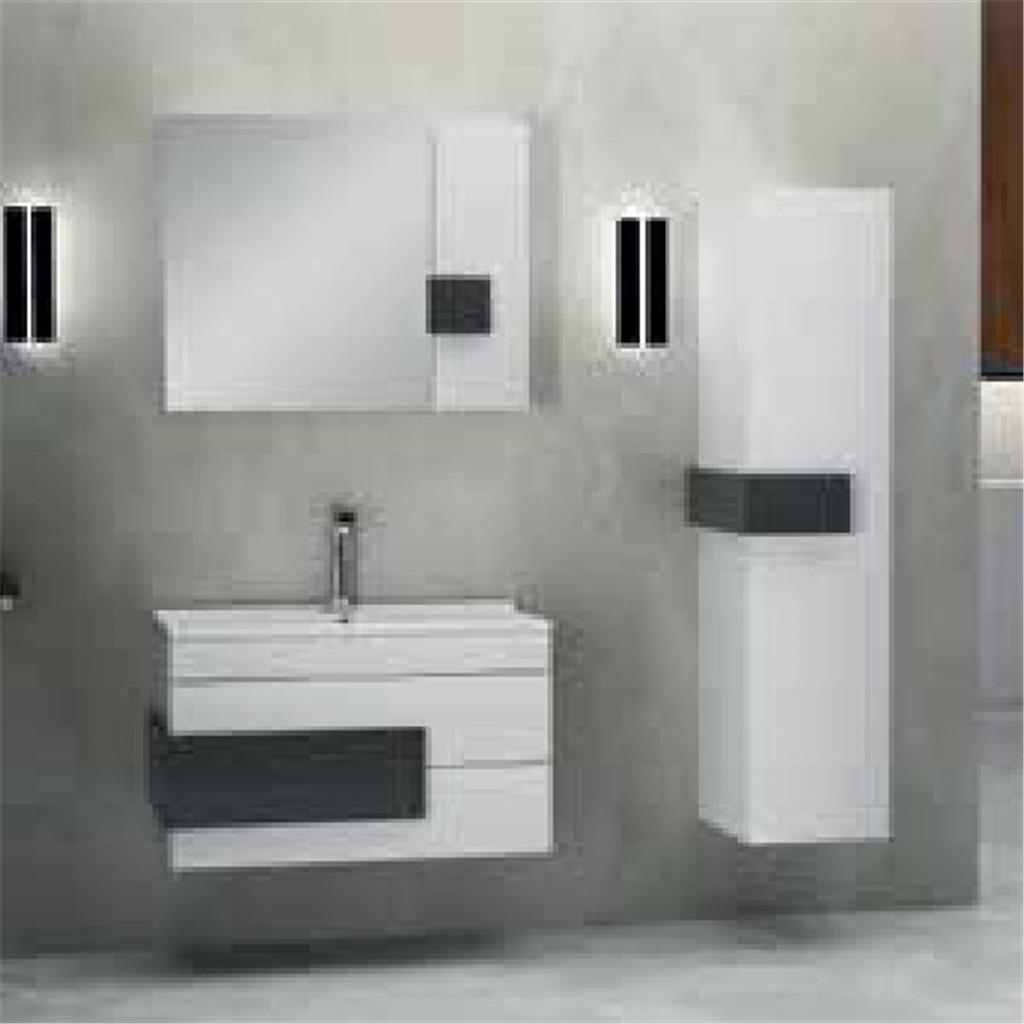 Tuzla 85cm Banyo Dolabı Takım
