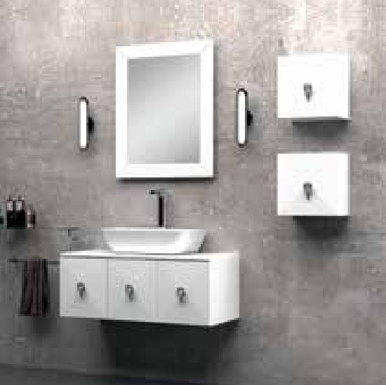 Banyo Boy Dolabı Tarabya 100cm Boy Dolabı   Banyo Dolabı