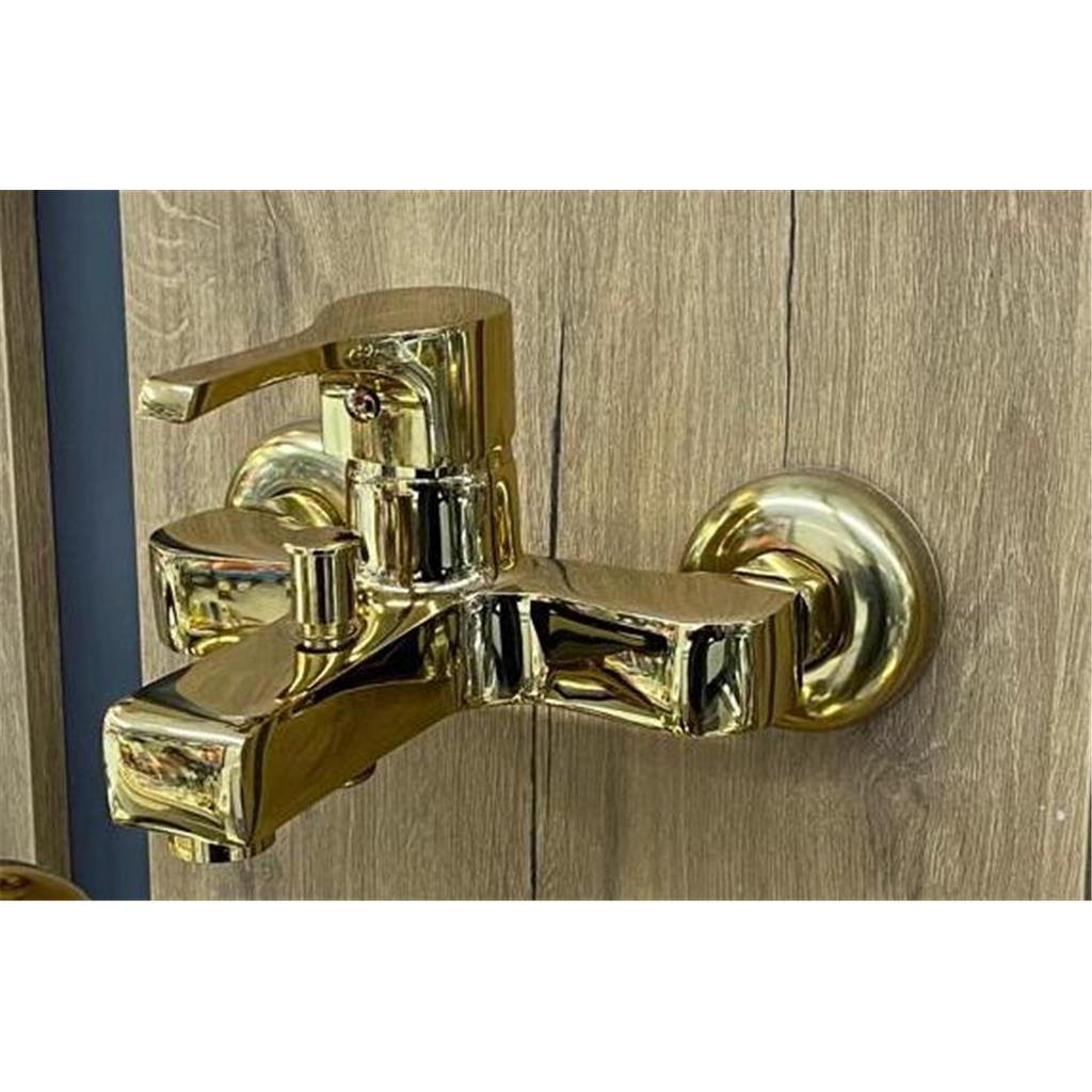 Gold Banyo Batarya ve Musluk  ve Fiyatları Oreon Kaliteli Gold  Banyo Musluğu Altın Görünümlü