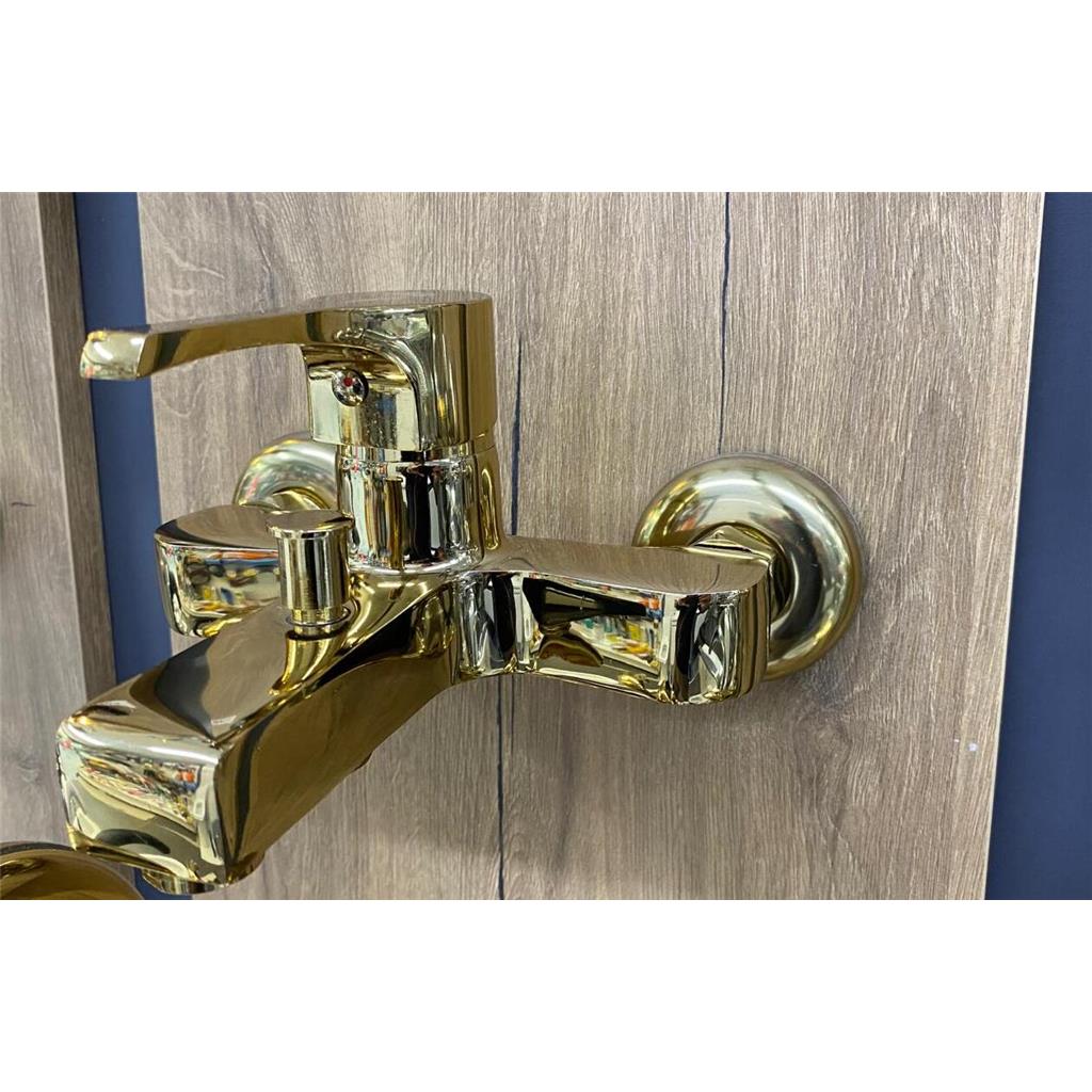 Gold Banyo Batarya ve Musluk  ve Fiyatları Oreon Kaliteli Gold  Banyo Musluğu Altın Görünümlü