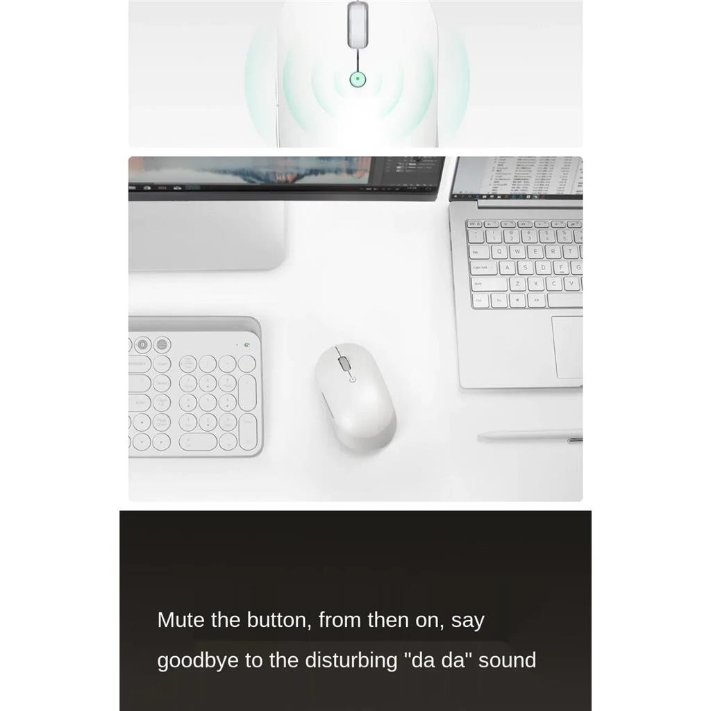 Xiaomi Mi Dual Mode Wireless Bluetooth Mouse Beyaz KABLOSUZ FARE