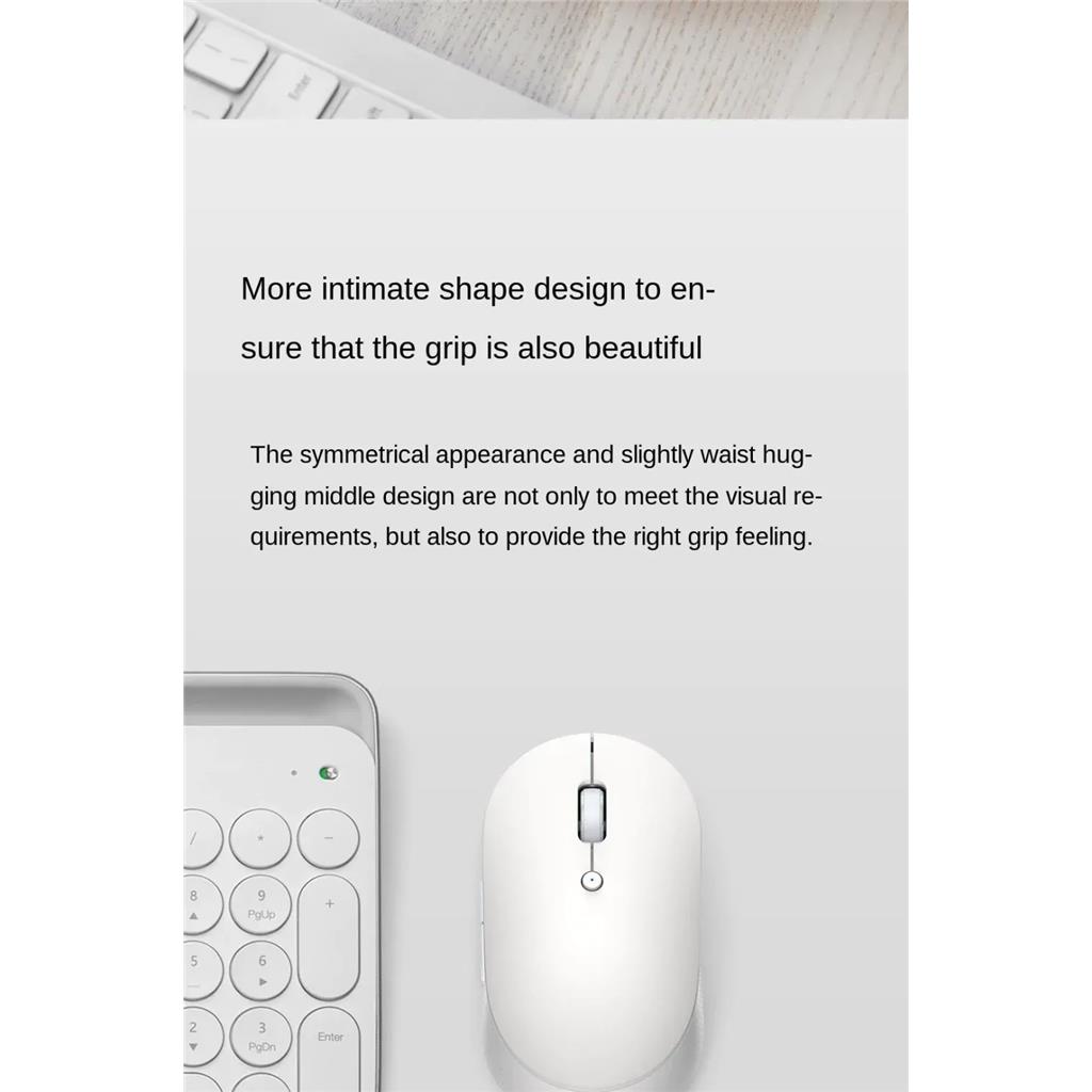 Xiaomi Mi Dual Mode Wireless Bluetooth Mouse Beyaz KABLOSUZ FARE