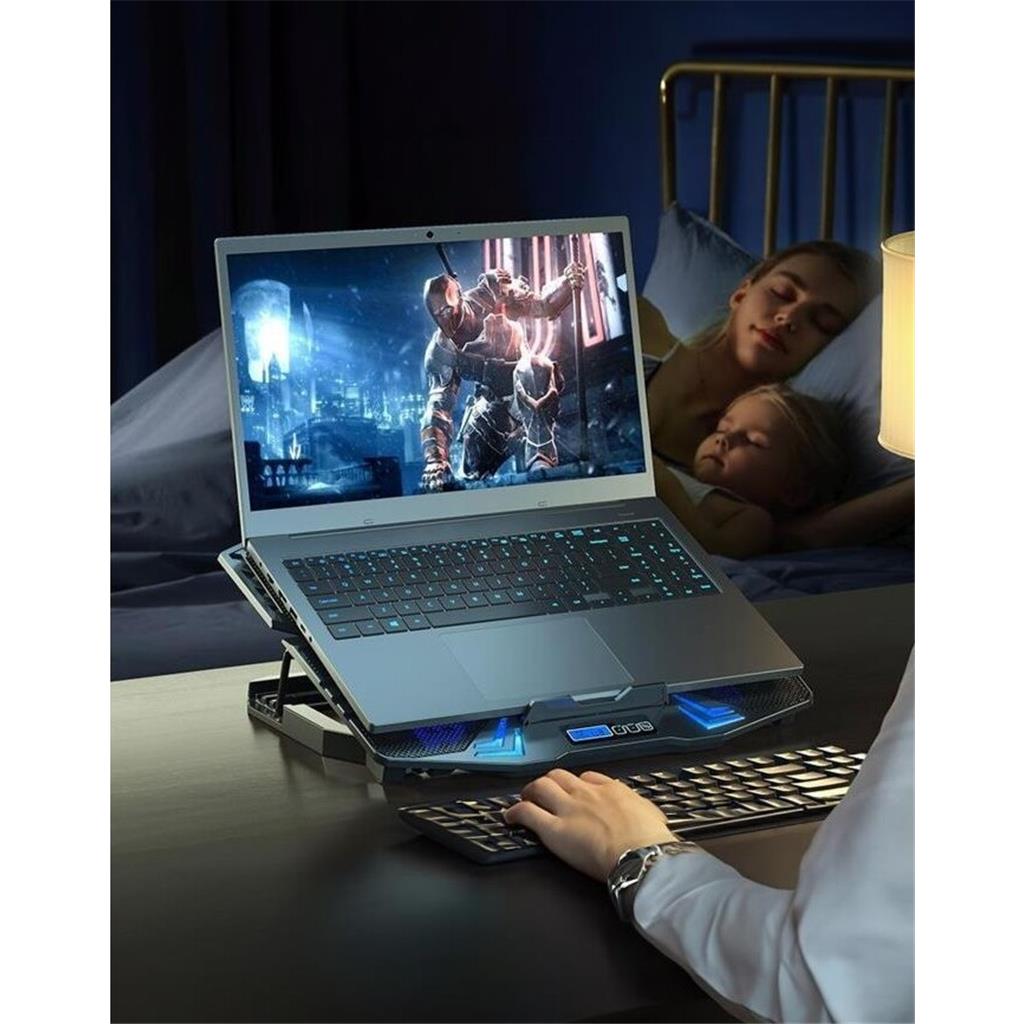 Bilgisayar Soğutma Fanı Fiyatları Torima Cf-05  Dizüstü Bilgisayar Rgb Soğutma Fanı Siyah