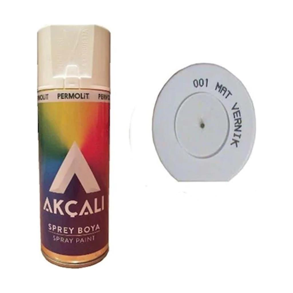 Akçalı Sprey Boya 7016 Antrasit   313 yeşil   902 Aluminyum   001 Mat vernik   320 Kırmızı
