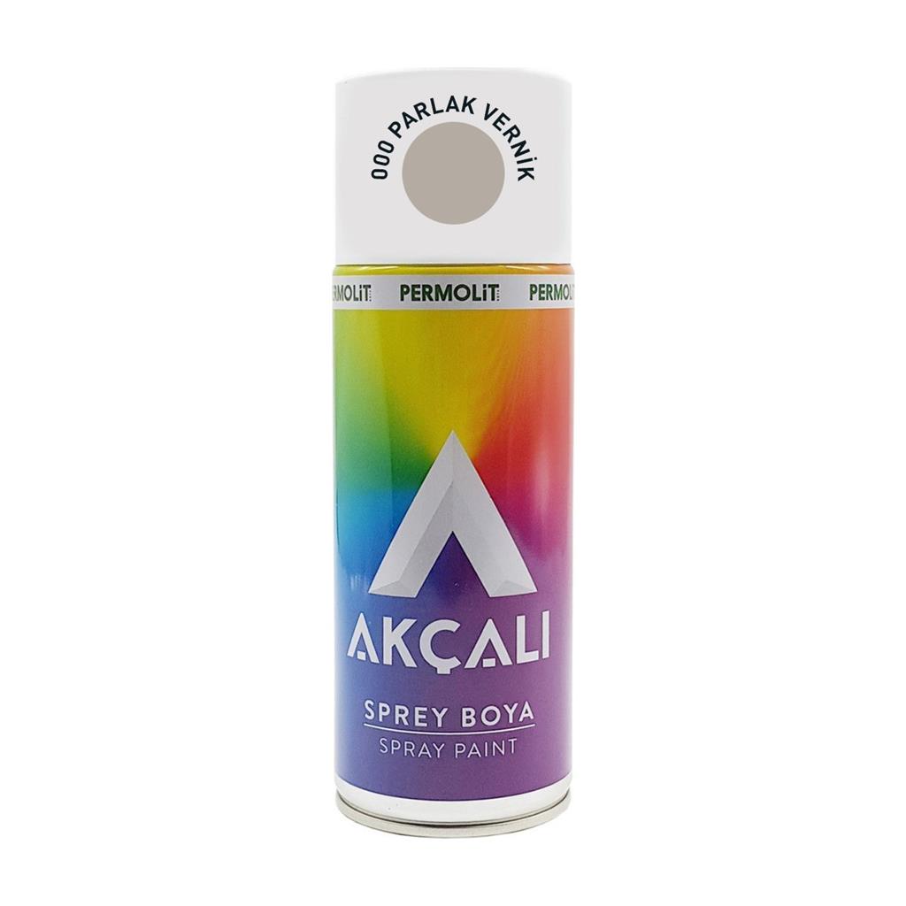 Akçalı Sprey Vernik Boya   000 Akçalı Parlak Vernik     001 Akçalı Mat Vernik