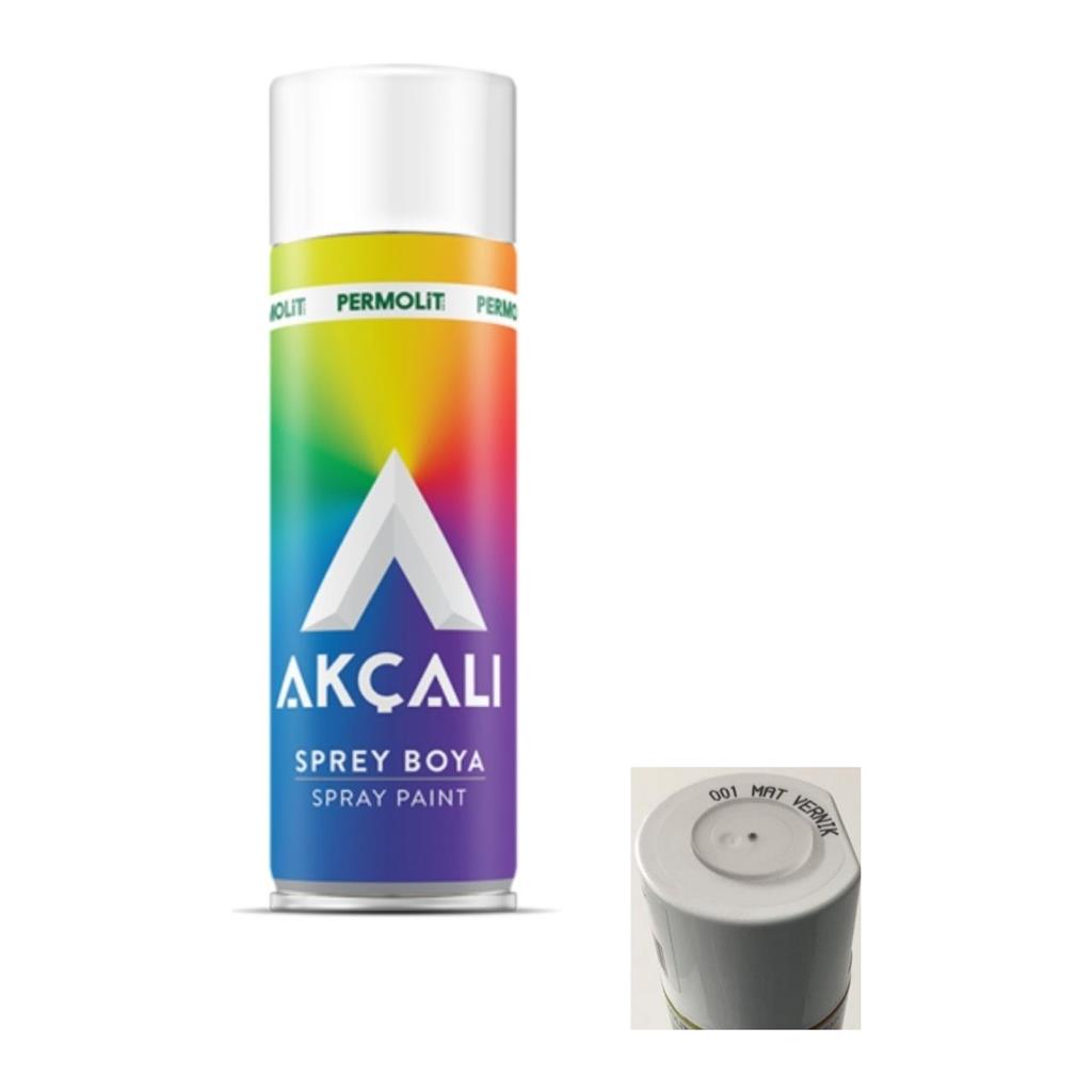 Akçalı Sprey Vernik Boya   000 Akçalı Parlak Vernik     001 Akçalı Mat Vernik