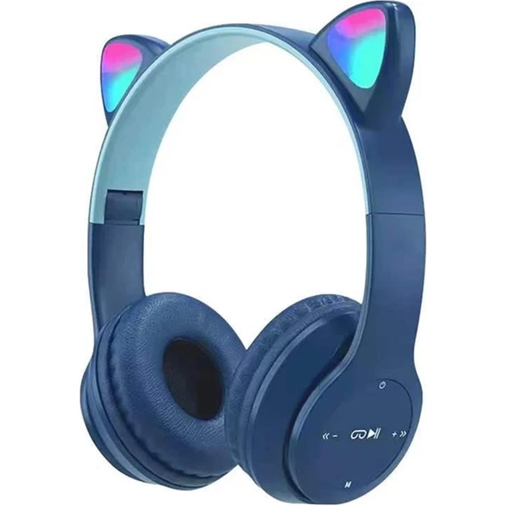 Bluetooth Kulak Üstü Kedi Kulaklık  Torima Kulaklık P47M Sevimli Renkli Kedi Kulaklık Fiyatları ve Modelleri