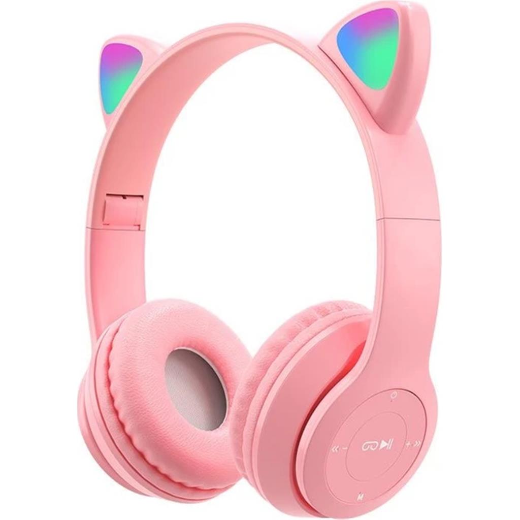 Bluetooth Kulak Üstü Kedi Kulaklık  Torima Kulaklık P47M Sevimli Renkli Kedi Kulaklık Fiyatları ve Modelleri