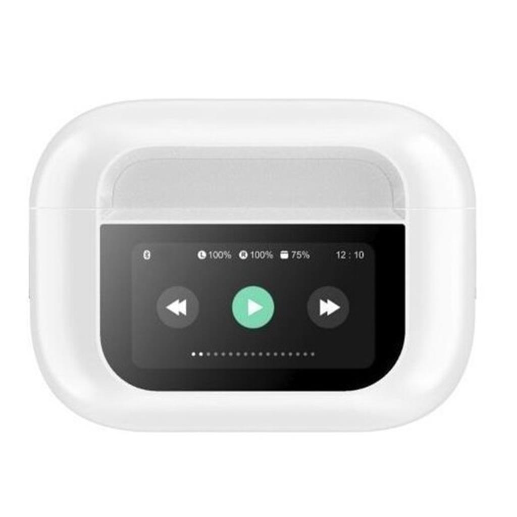 Torima Kulak İçi Kulaklık A9PRO Beyaz OLED Ekranlı Anc/enc Destekli 5.4 Bluetooth Kulak İçi Kulaklık