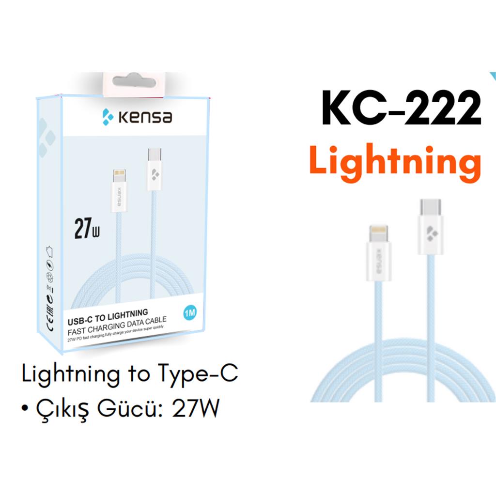 Lightning to Type-C Hızlı Şarj Kablosu PD 27W