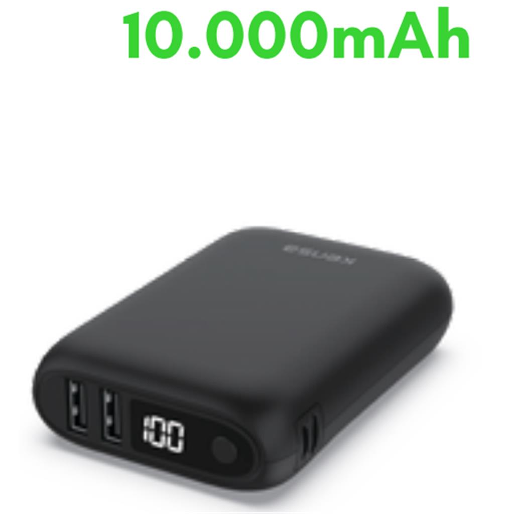 En Ucuz Powerbank Fiyatları  Taşınabilir Şarj Cihazı  Dijital Ekranlı 10000MAH Taşınabilir Powerbank