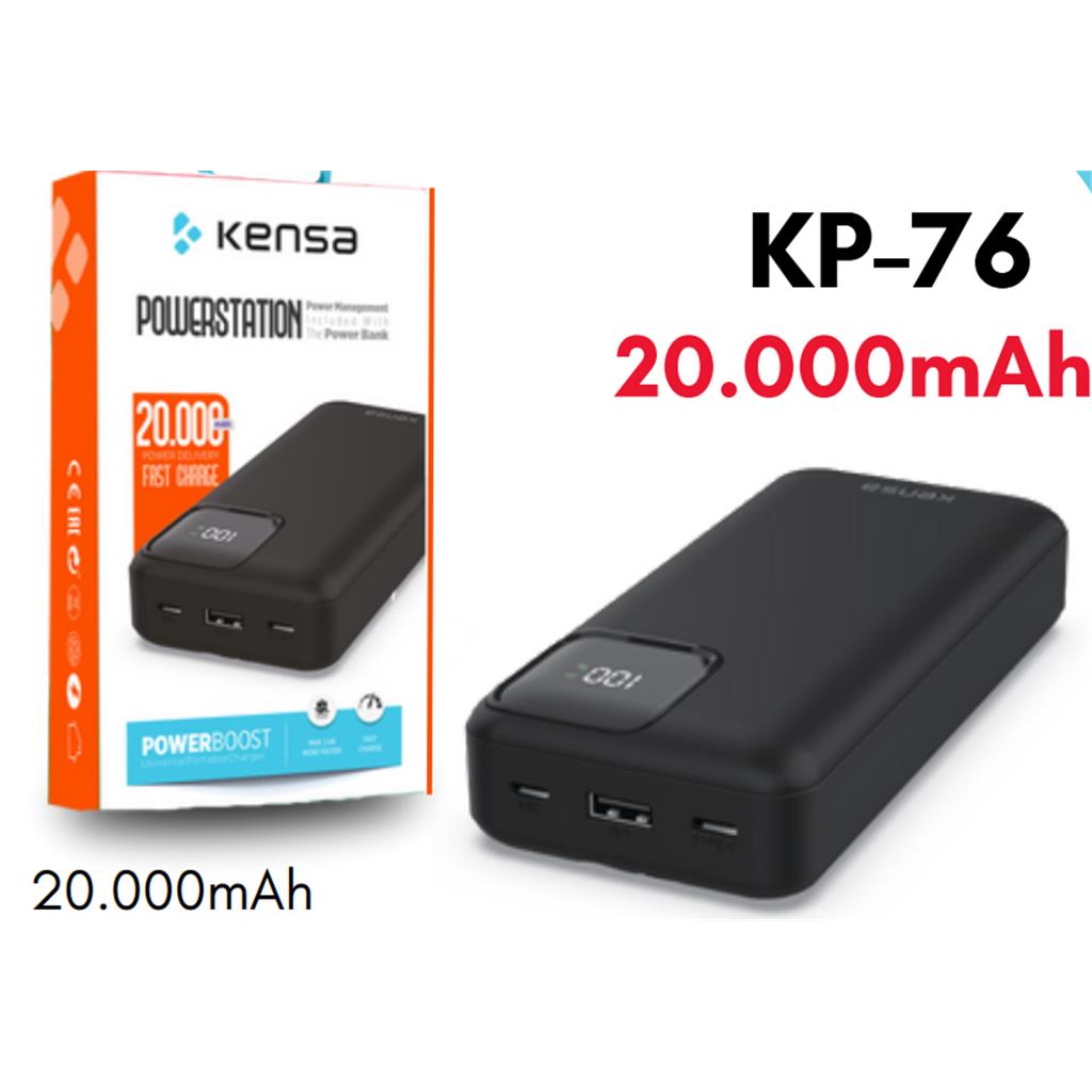 Taşınabilir Şarj Aleti Powerbank Fiyatlar Dijital Ekranlı 20000 mAH Hızlı Şarj Taşınabilir Powerbank