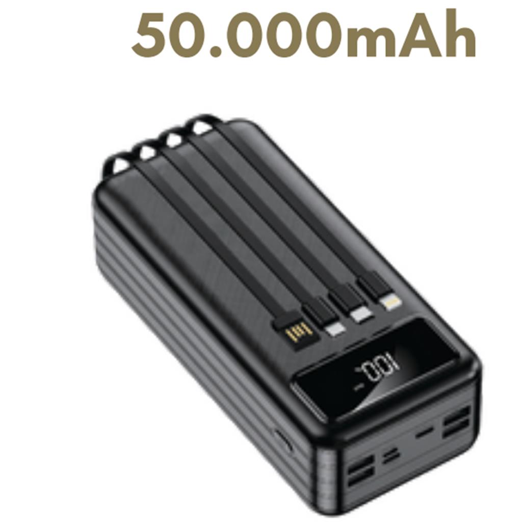 Taşınabilir Şarj Aleti Fiyatları 50000 mAH Hızlı Şarj Bataryası  Taşınabilir Powerbank  Fiyatları
