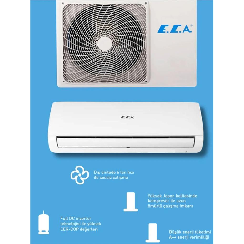 ECA Klima Fiyatı ve Modelleri  Spylos Klima Pro Inverter Split A++ R32  ESA1509A100  ECA Duvar Tipi