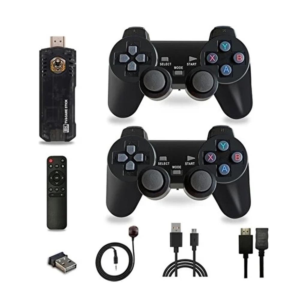 Oyun Kolu Torima Oyun Kolu 8K Ultra Hd 64 GB Tv Box + Game Box Android Tv+Oyun Konsolu Atari 2 in1