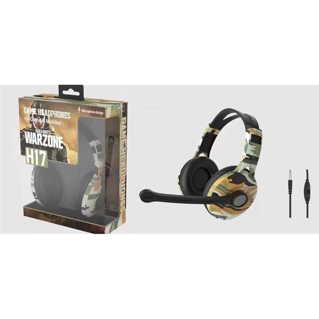 AUX GİRİŞLİ / KAMUFLAJLI OYUNCU PC KULAKLIK Oyun Gaming Kulak Üstü Kulaklığı  Modelleri